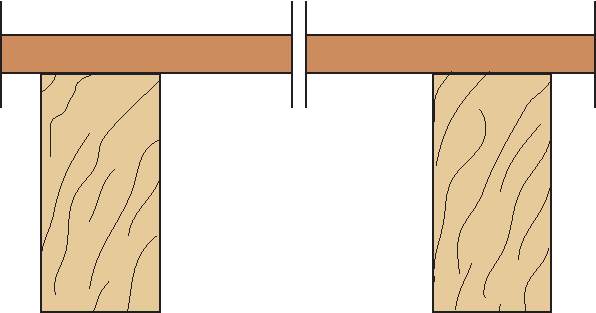 Holzbalkendecke