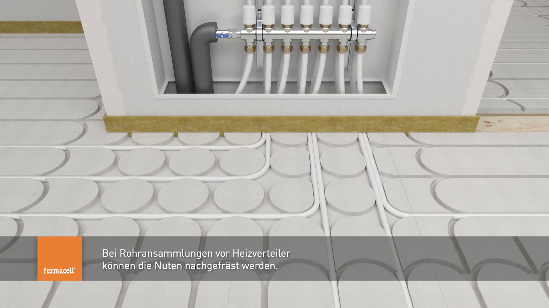 Fermacell Fußboden Neues Verarbeitungsvideo des fermacell® Therm25 Fussbodenheizelementes