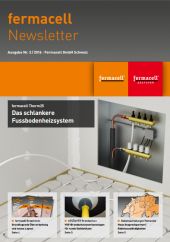 Der neue fermacell Newsletter 2016 ist da!